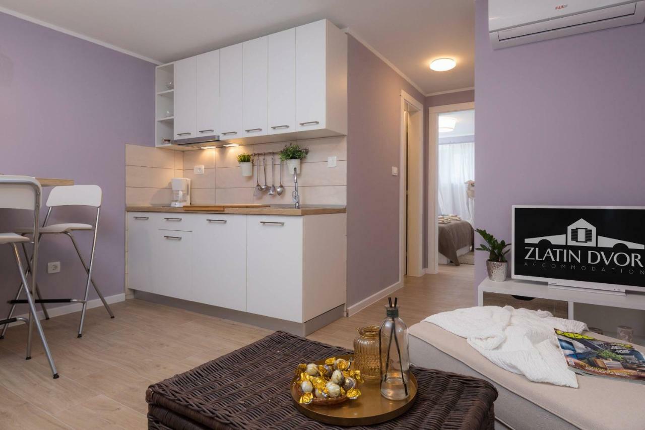 Zlatin Dvor - Apartments For 3, Terrace, Trogir Center, Beach At 5-Min, Bike Friendly Экстерьер фото